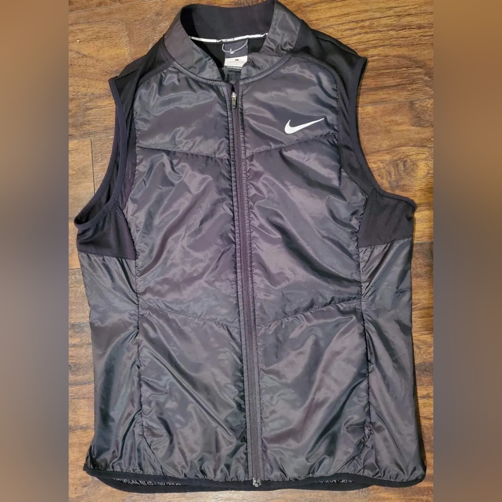 Nike Black Puffer Vest